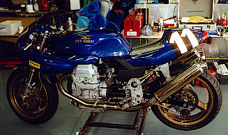 Blaue Guzzi